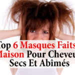 masques faits maison pour cheveux secs et abîmés